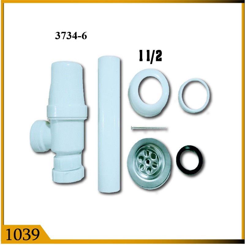 BOTTLE TRAP PVC 1 1/2 (1039)